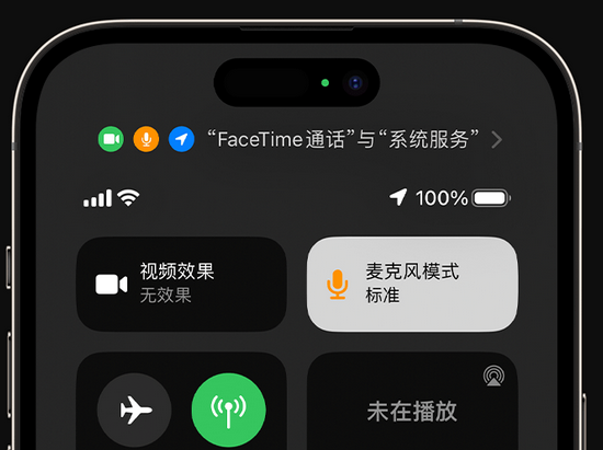 胶州苹果授权维修网点分享iPhone在通话时让你的声音更清晰 