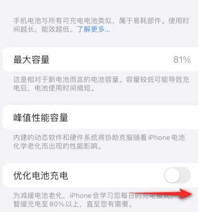 胶州苹果15维修分享iPhone15充电到80%就充不进电了怎么办 