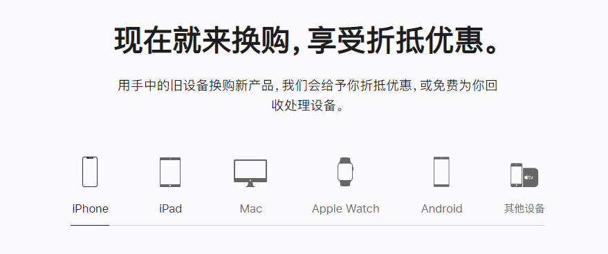 胶州苹果手机维修分享iPhone以旧换新的去处 